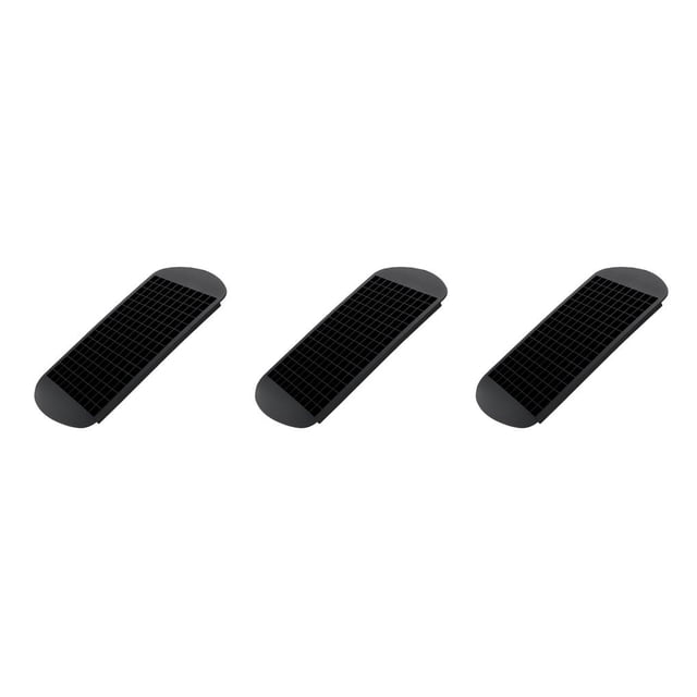 bedienty 160 Grids Mini for Ice Cube Tray Cubes Tray Maker Silicone Ice Mold Tool DIY black 3Set