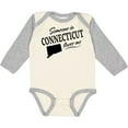 thumbnail image 3 of Inktastic Someone in Connecticut Loves Me Boys or Girls Long Sleeve Baby Bodysuit, 3 of 5