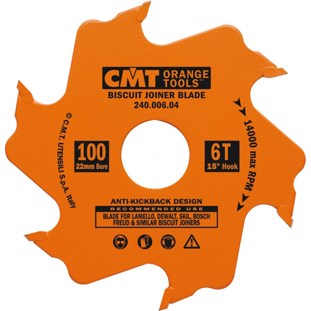 Cmt Biscuit Joiner Blades