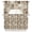 khaki, variant on Curtains Swag and Tiers Curtains Set, Coffee Valances with Kitchen Tier Curtain 36 Inches Long, Brown Retro Coffee Theme Beans Latte Tea Cup Swag Light Filtering Curtains for Sink/Laundry Room