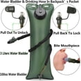 thumbnail image 2 of ATBP Paquete de hidratación de agua táctica militar 3L mochila portadora de vejiga de agua a prueba de fugas para correr trotar ciclismo senderismo, 2 of 4