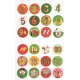 thumbnail image 5 of Christmas gift drawstring bag 24 Christmas elements small cloth bag wedding candy gift bag, 5 of 5