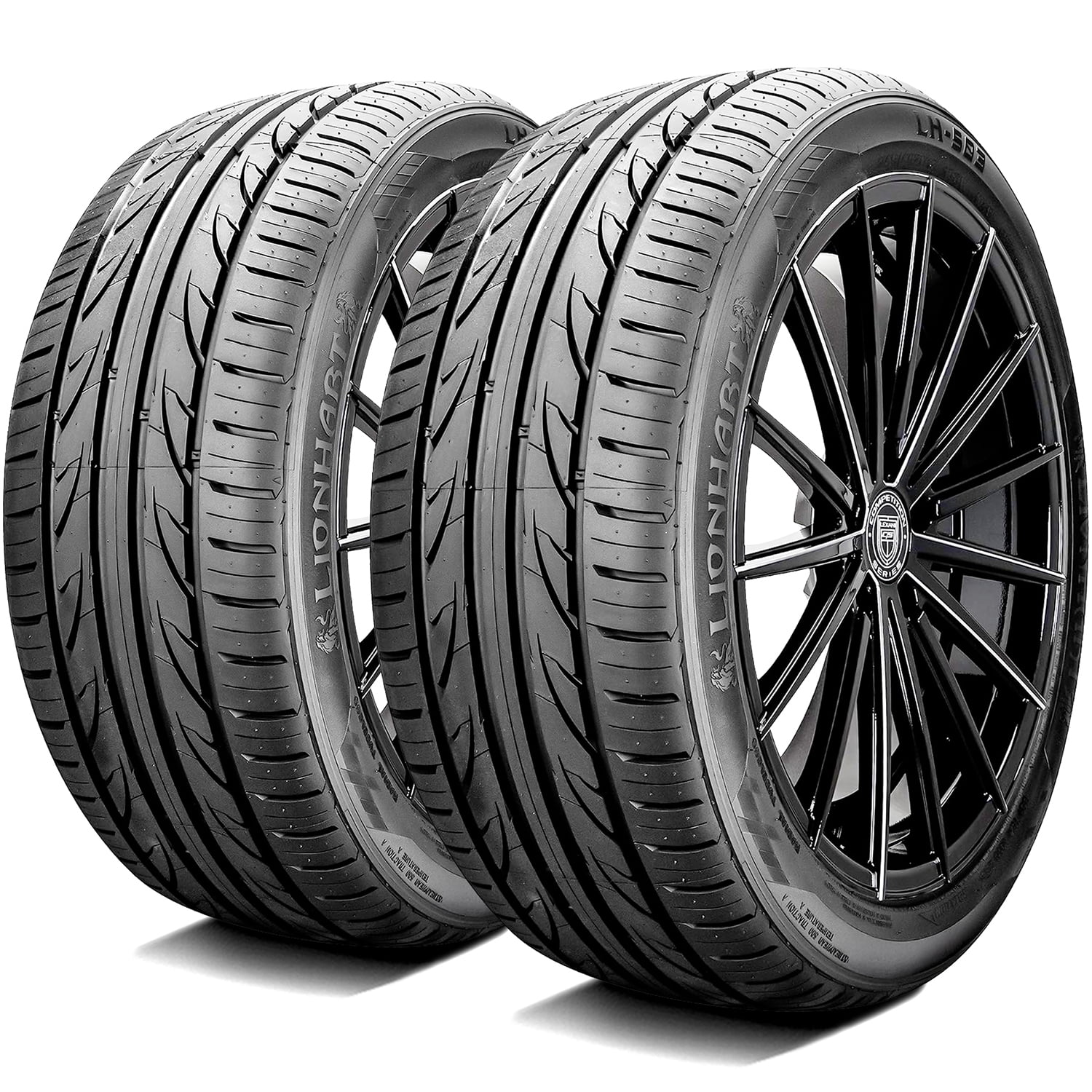 Set of 4 Lionhart LH-503 235/45ZR18 98W XL Tires Fits: 2010-12 Nissan Altima SR, 2013-14 Honda Accord Sport