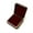 Wine red, variant on Solid Wood Black Walnut Jewelry Packaging Bracelet Box Jewelry Box Gift Box Pendant Box Necklace Box