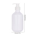 thumbnail image 3 of CaiYueKe Shower Gel Dispenser Bottle Refillable Soap Dispenser for Bathroom Kitchen Sink Hand Wash Station Creative Decorative Plastic Bottle Pump Organizer Container, 3 of 7