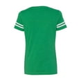 thumbnail image 3 of LAT Women�'s Football V-Neck Fine Jersey Tee, 3 of 3