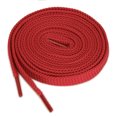 thumbnail image 1 of INSPIRE CHIC Unisexe 2 Paires Double Couche Lacets Creux Lacets Plats Rouge 100cm / 39.37 Pouces, 1 of 4