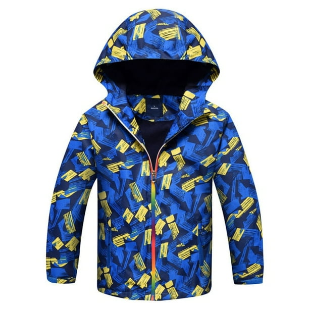 Crazy 8 Veste d'hiver longue ample avec capuche matelassée pour femme, bleu, XL