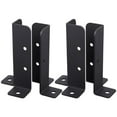 thumbnail image 1 of SHISUYAN 4pcs Post Base Brackets Heavy Duty Brackets Wood Fence Post Base Brackets, 1 of 8