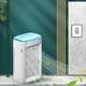 thumbnail image 1 of Mini ventilador de aire acondicionado USB portátil | Enfriador evaporativo de 3 velocidades | Oscilación automática | Humidificador de escritorio personal | Tranquilo | Eficiencia energética, 1 of 9