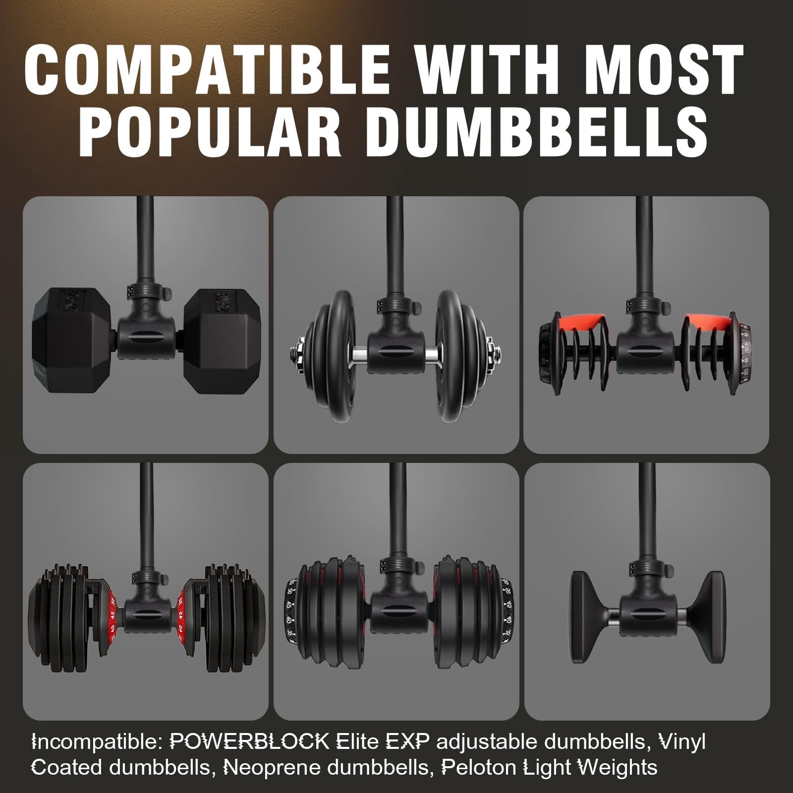 Upgraded Dumbbell Barbell Converter Bar - Transform Dumbbells Into  Adjustable Weights Up To 200 Lbs Suitable For Home Gym Fitness