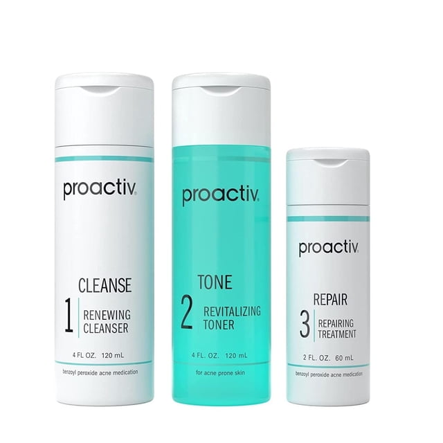 Kit de tratamiento para el acné Proactiv 3 Step con peróxido de benzoilo