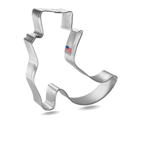 

Witch Shoe Cookie Cutter 3.75 in B1635 - Foose Cookie Cutters - US Tin Plated Steel