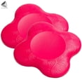 thumbnail image 3 of PULLIMORE 2 Pack Yoga Knee Pad Cushion, Thick Soft Anti Slip Pilates Excercise Kneeling Support Pad, Sports Balance Cushion for Protecting Knee, Ankle, Elbow, Hand (Rose Red), 3 of 10