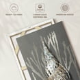 thumbnail image 6 of Elephant Stock Shell Coral Silver On Gray I Wall Art - Vertical Canvas Wall Art - Living Room Wall Decor - Nautical Canvas - Silver And White Decor By Caroline Kelly - 32" x 48", 6 of 8