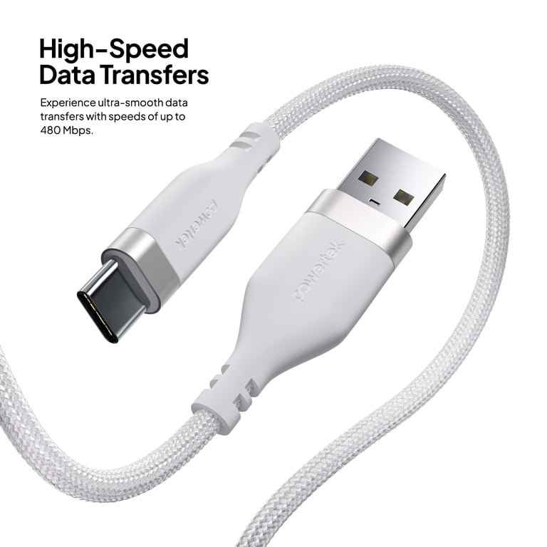Liquipel Powertek USB-A to USB-C Fast Charger Cable 6ft photo 6