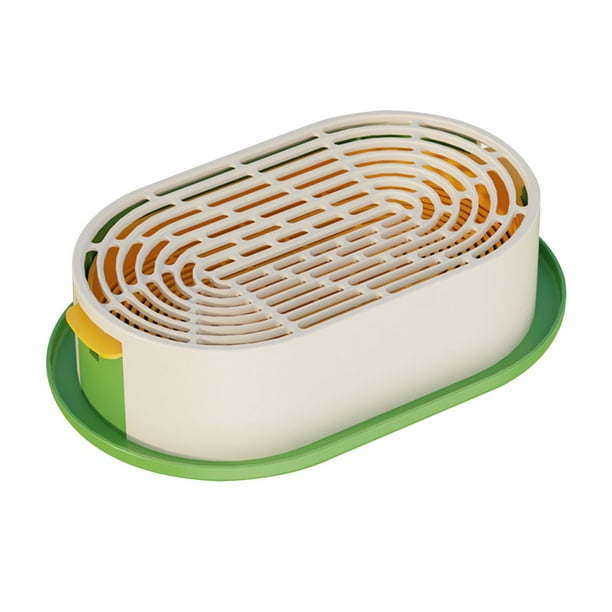 Maceta para germinación de hierba de gato, maceta para de , resistente y multiusos Verde y amarillo