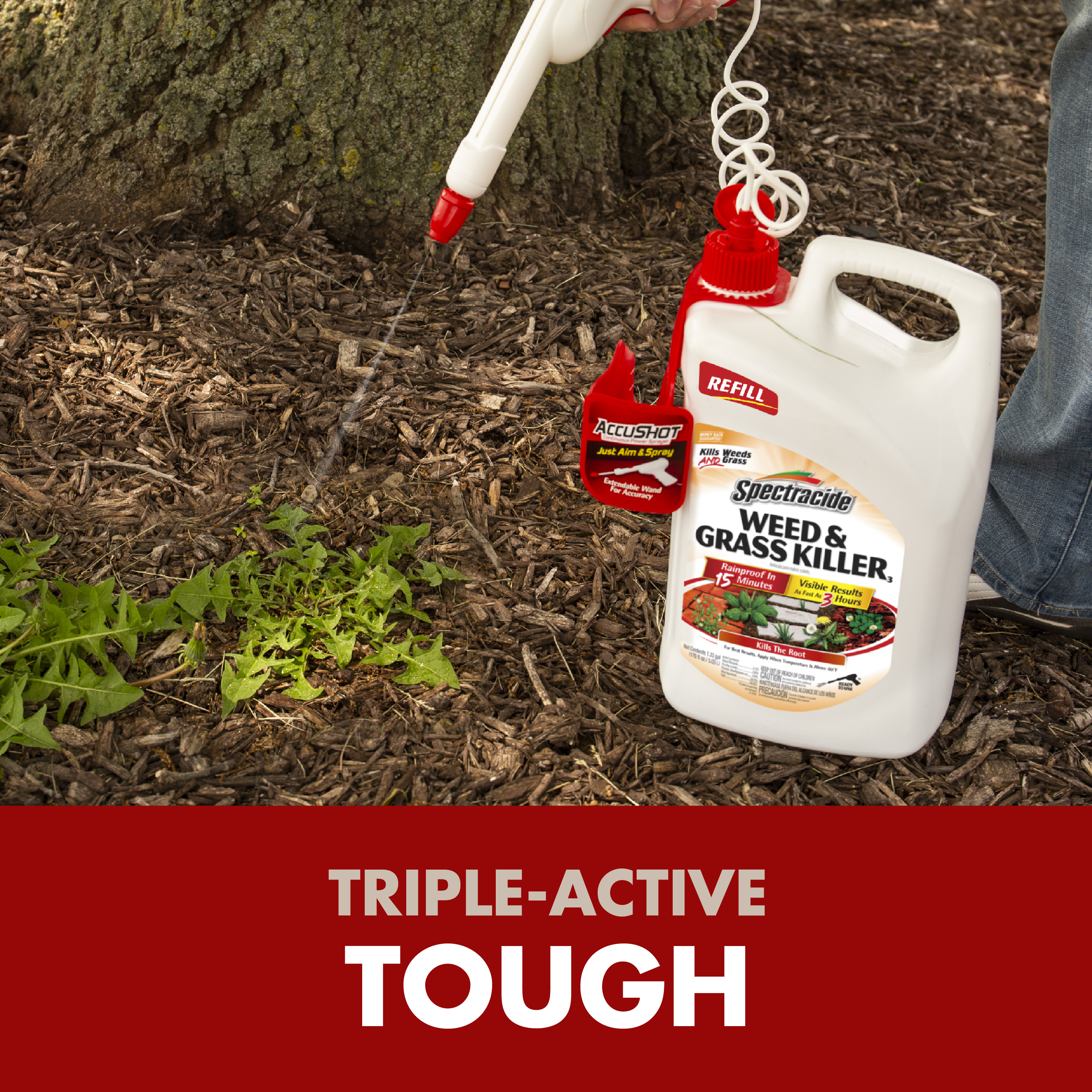 Spectracide Weed & Grass Killer (Refill), Use on Driveways, Walkways and Around Trees and Flower Beds, 1.3 Gallon - image 7 of 13