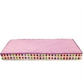 thumbnail image 2 of Bacati - Botanical Purple/Lilac/Green/Plum Girls Quilted Changing Pad Cover, 2 of 2