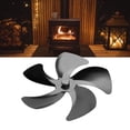 thumbnail image 1 of Durable Lightweight Stove Fan Blade, 5 Blade Design Enhances Air Circulation, Improves Heating Efficiency, Simple Installation, 1 of 7