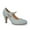 Silver Glitter, variant on Mary Jane Shoes Women Oxford Pumps - Cute Low Kitten High Heels - Retro Vintage Shoes for Women 1950s Mary Janes Round Toe Shoe with Ankle Strap - Women Dress Shoes