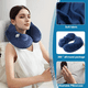 thumbnail image 3 of Almohada Para Viaje Tipo U Con Cojín De Cuello Xtellar Color azul, 3 of 4