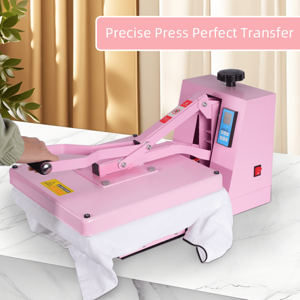 15x15 Manual Heat Press Machine With Slide-out base