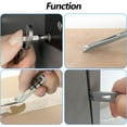 thumbnail image 5 of Titanium EDC Pry Bar Multitool Keychain Screwdriver Crowbar Cross Head Screw 2.9 inches Mini Pocket Tool, 5 of 6