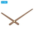 thumbnail image 3 of Uxcell Clock Hands Kit, 5 Set Wooden Clock Mechanism Movement Wall Clock Hands Parts Replacement for 14 Inch Clock, B1, 3 of 5
