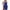 Blue, variant on Lenpel Rompers for Women Summer Sleeveless Crew Neck Tank Top Ribbed Knit Casual Jumpsuits Loose Short Overalls with Pockets
