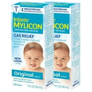 Mylicon Infant Drops Anti-Gas Relief, Original Formula 1 oz (Pack of 2)