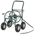 thumbnail image 1 of Outsunny Garden Hose Reel Cart, Hose Organizer with Wheels, Storage Basket, 1 of 10