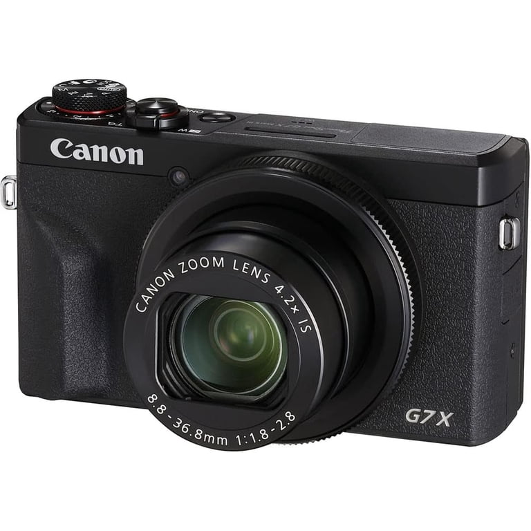 Canon PowerShot G7 X Mark III Compact Digital Camera Bundle with
