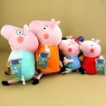 thumbnail image 7 of 4Pcs Peppa Pig Family Plush Doll Stuffed Toy 30cm DADDY MUMMY 19cm Peppa GEORGE, 7 of 7