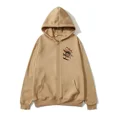thumbnail image 2 of Sudadera con capucha de manga larga con cremallera para mujer, suéter con estampado de Kurama, ropa de moda de gran tamaño, 2 of 3