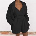 thumbnail image 4 of Conjunto a juego de pantalones cortos para mujer Trajes de viaje de verano Temperamento Traje de vacaciones FLhrweasw Nuevo, 4 of 9