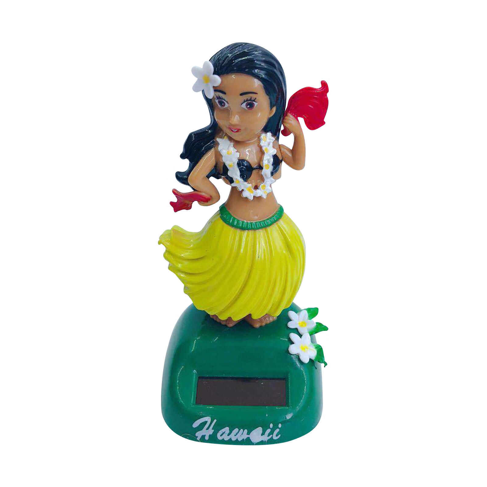 Baby Toys Decoration Solar Dance Girl Solar Powered Figure Toy Girl Ornament Figure Dancing