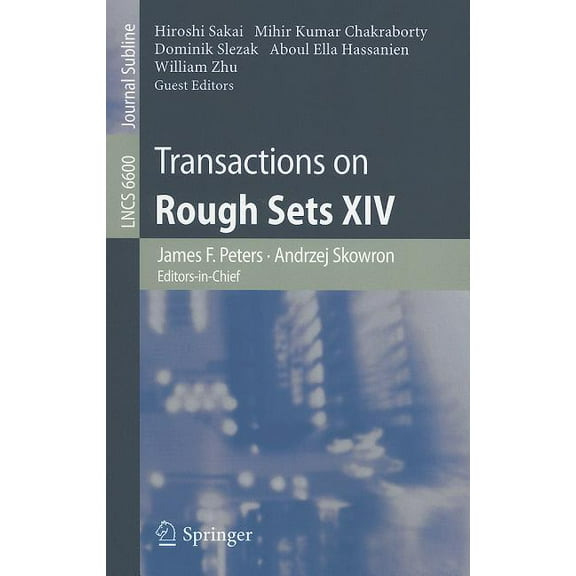 Transactions on Rough Sets XIV, (Paperback)