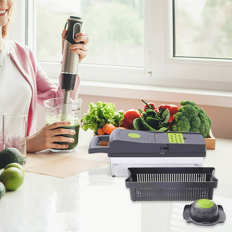 12Pcs Sets Multi-Function Vegetable Slicer,Onion Mincer Chopper, Veget —  Grill Parts America