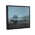 thumbnail image 4 of Stupell Industries Foggy Shore Landscape Landscape Photography Black Floater Framed Canvas Art Print Wall Art, 31 x 25, 4 of 10