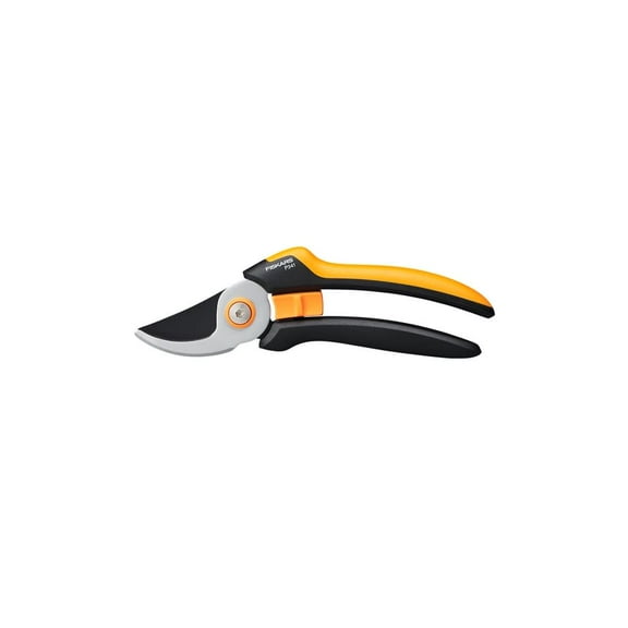Fiskars Solid Steel Blade P341 Pruner With Softgrip Handle