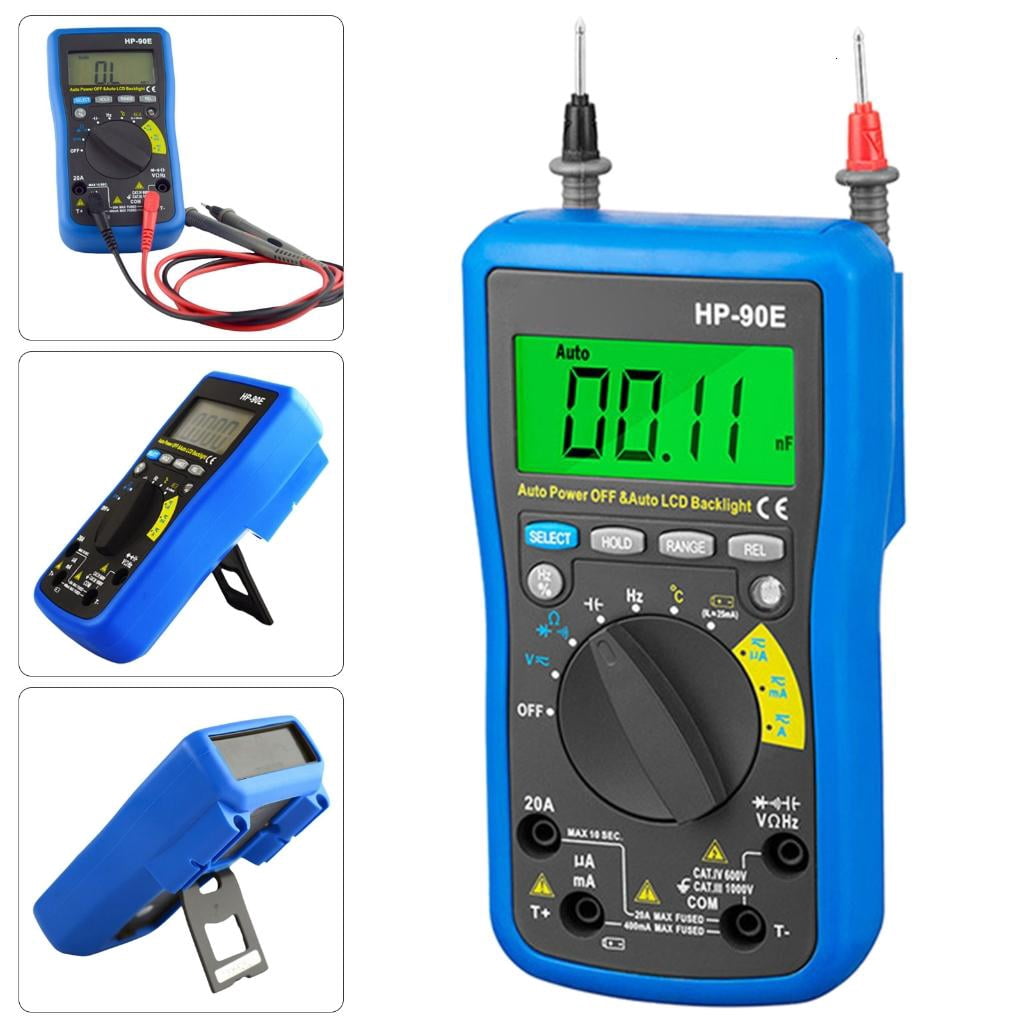 CEORPER Professional Digital Multimeter Electrical Meter ABS for Various Testing Needs