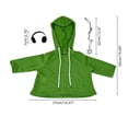 thumbnail image 3 of Hoodie Sweatshirt Outfit Set For 23 Inch Porch Gooses Statue, 3 of 5