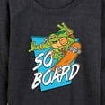 thumbnail image 3 of Teenage Mutant Ninja Turtles - So Board - Women's Lightweight French Terry Long Sleeve Shirt, 3 of 5
