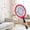 Red, variant on Bug Zapper 18.3" Electric Fly & Mosquito Swatter Racket Outdoor/Indoor Killer for Flies Battery Operated Tennis Killing 15 Volts Electronic Catcher 2 AA Batteries Not Included(Red)