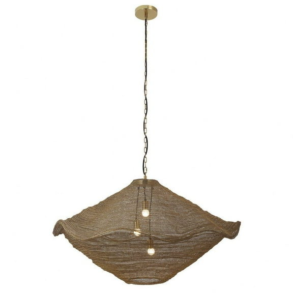 N1763-752-Minka Metropolitan-Marseille - 3 Light Pendant-24 Inches Tall and 43 Inches Wide