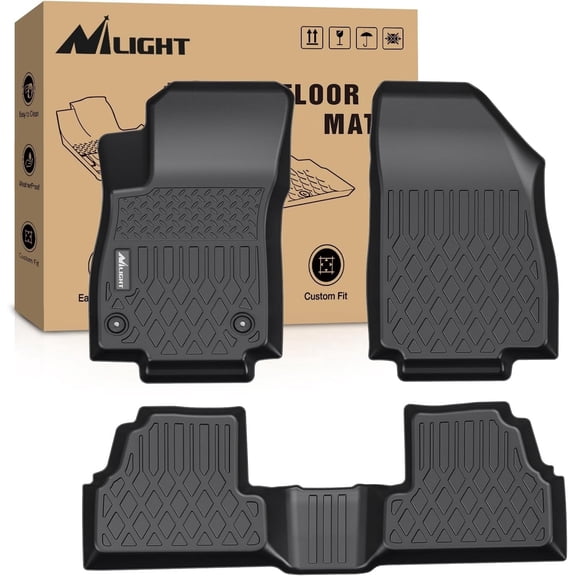 Nilight TPE Floor Mats for Chevy Trax 2014 2015 2016 2017 2018 2019 2020 2021 2022 2023/2013-2023 Buick Encore,All Weather Custom Fit Heavy Duty Floor Liners