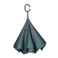 thumbnail image 1 of de lluvia plegable, compacto y con cierre reversible, para mujer, para ir de compras Verde, 1 of 8