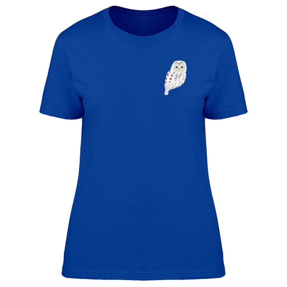 Upperside White Tiny Owl Tee Women's -Image by Shutterstock