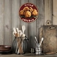 thumbnail image 7 of [2D Flat]Vintage Farm Fresh Fried Chicken Nuggets Aluminum Wall Art - 8x8inch Aluminum Sign, For All Season Indoor And Outdoor Display, 7 of 7